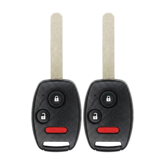 Keys4Less Replacement Keyless Remote Head Key Fob for Honda Civic 2006-2011 LX FCC N5F-S0084A N5FS0084A Part Number 35111-SVA-305 35111SVA305 - 2 Pack