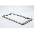 thumbnail image 4 of Creathome 3D Curly Wave Pattern Black License Plate Frame from Pure Zinc Alloy Metal, 4 of 13