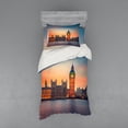 thumbnail image 2 of Ambesonne Colorful Bedding Set 4 Pcs, Big Ben and Parliament, Queen, Multicolor, 2 of 3