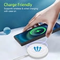 thumbnail image 3 of Cowithday Case for Samsung Galaxy S22 Ultra, [Military Grade Drop Protection] [Wireless Charging] Soft TPU Frame + Clear Hard PC Back Case, Shockproof Non-Slip Stylish Cover - Black, 3 of 10