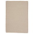 thumbnail image 1 of Colonial Mills OT89R024X108S 2 x 9 ft. Outdoor Houndstooth Tweed Rug, Cuban Sand, 1 of 1