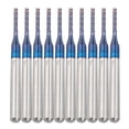 thumbnail image 3 of Brocas para enrutador, 10 piezas de carburo para corte de enrutador, brocas para fresado de PCB, probadas profesionalmente, 3 of 8