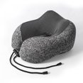 thumbnail image 5 of Travel Pillow, Travel Pillows For Sleeping Airplane, Removable Cover Neck Pillow With Adjustable Clasp, Memory Foam Neck Pillow Set With Eye Mask, Ear, 5 of 5