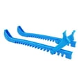 thumbnail image 2 of Equipo de Hockey sobre hielo, protectores de patines sobre hielo, hebilla ajustable, Universal, suave, 2 uds. Azul, 2 of 8