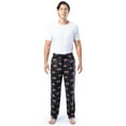 thumbnail image 3 of Fruit of The Loom Men's and Big Men's Fleece Pajama Sleep Pant 2-Pack, Sizes S-6XL, 3 of 20