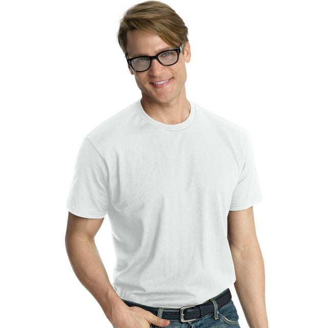 Hanes Nano-T T-shirt pour Homme, m, Cendre