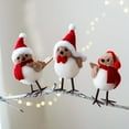 thumbnail image 5 of Plush Lifelike Mini Bird Christmas Tree Hanging Pendant for Holiday Decor and DIY Projects, 5 of 9