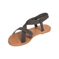 thumbnail image 2 of Sandalias de mujer de verano Calzado casual Sandalias casuales de mujer de color sólido Wmkox8yii nm5198, 2 of 5