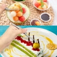 thumbnail image 4 of 5Pcs Culinary Drawing Decorating Spoon Set Drizzle Melon Baller Spoons Cooking, 4 of 6