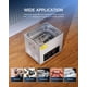 thumbnail image 5 of Creworks Limpiador Ultrasónico De 10 L, 2,6 Gal, Máquina De Limpieza Automática Industrial Profesional Para Joyería, Dentaduras Postizas, Herramientas De Reparación, Instrumentos, 40 Khz, Limpiador De, 5 of 9