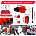 thumbnail image 4 of 55PCS Car Detailing Kit Interior Cleaner with High Power Handheld Vacuum, Car Detailing Brush Set, Car Cleaning Kit, Drill Brush Set, Car Cleaning Tools Brushes for Interior, Exterior, Wheels, 4 of 11