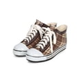 thumbnail image 5 of Misbehave DI72 Women Jelly Plaid Cap Toe Classic Pull On Rain Sneaker, 5 of 5