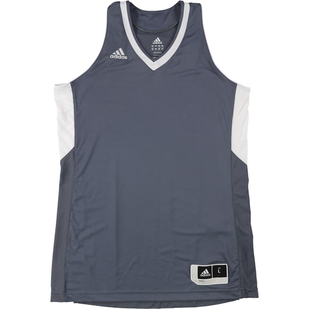Adidas Womens 2-Tone Basketball Team Jersey, onixwhite, XL