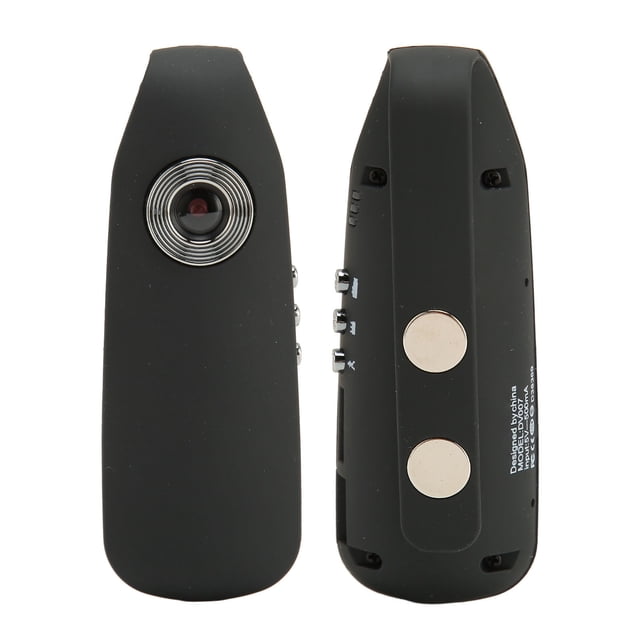 Mini Cámara Corporal con Grabación en Bucle Cámara Portátil Recargable y Portátil para Ciclismo