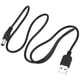 thumbnail image 3 of Cable USB de alimentación de 5 V CC con conector cilíndrico de 5,5 mm/2,1 mm (10 unidades, negro, 75 cm), 3 of 8