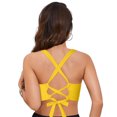 thumbnail image 5 of gdxvjhbj Women Underwire Bikini Top - Push Up Swim Top Only Bra Padded Swimsuit Tops 2025 Bathing Suit Tops (Yellow,M), 5 of 9
