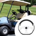 thumbnail image 3 of Cart Steering Wheel Universal Replacement 6 Holes 12.5 Inch for XT & RXV, 3 of 7
