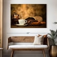 thumbnail image 3 of Elephant Stock Rustic Coffee Wall Art - Horizontal Canvas Wall Art - Living Room Wall Decor - Food And Drink Canvas - White And Brown Decor - 51" x 34", 3 of 8