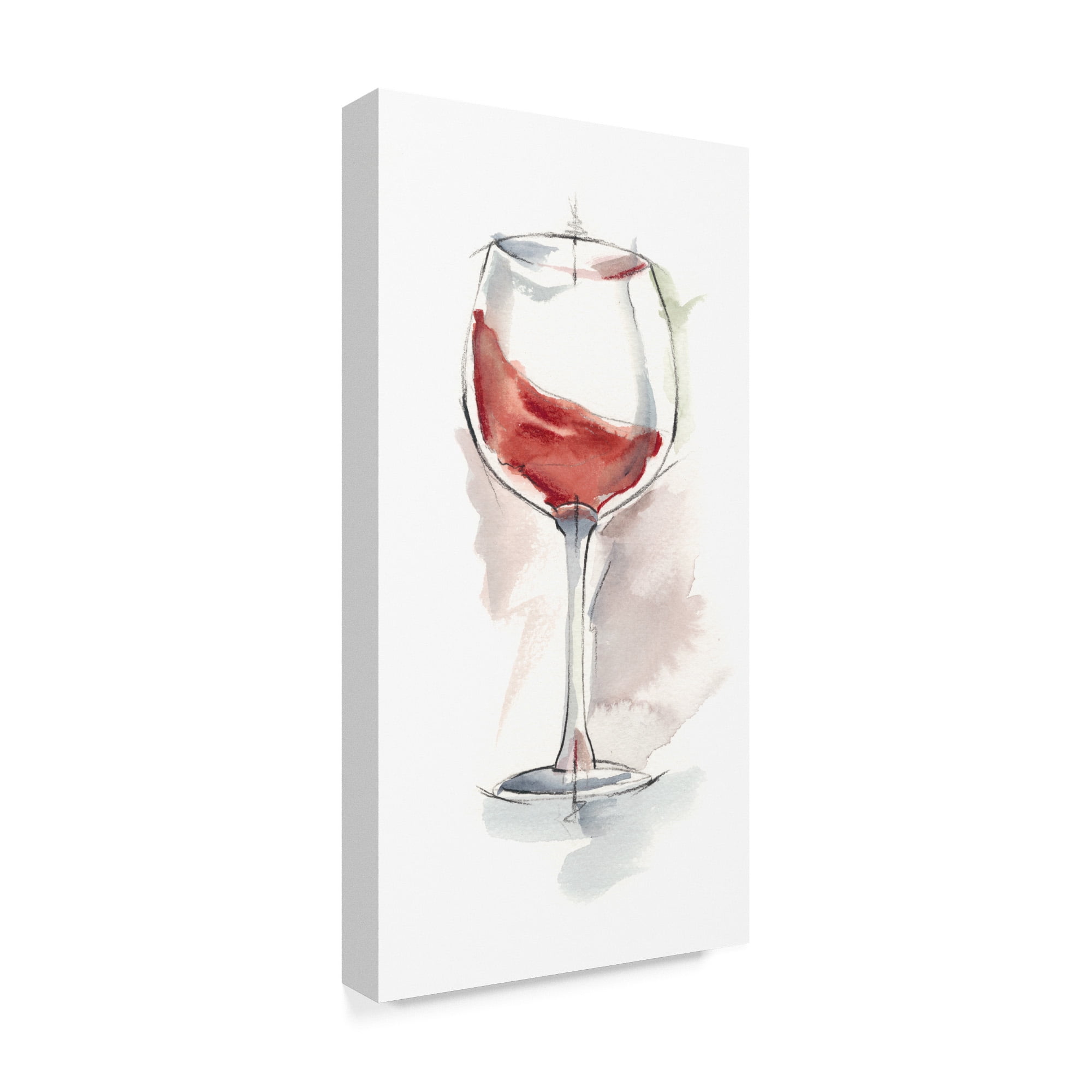 Trademark Fine Art 'Wine Glass Study IV' Canvas Art by Ethan Harper