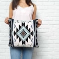 thumbnail image 2 of Navy Blue Boho Pillow Covers 24x24 Inch Decorative Throw Pillow Cover, Vintage Southwestern Ethnic Tribal Geometric Sofa Pillowcases Accent Cushion Case Home Decor Bedroom Living Room, 2 of 6