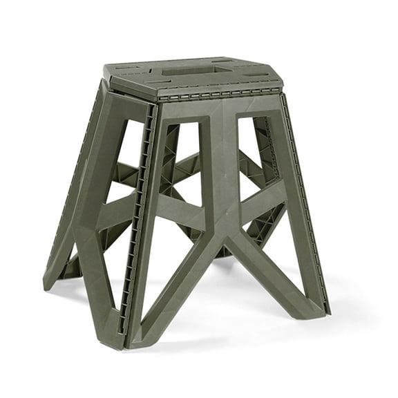 Plastic Folding One Step Stool for Home or Outdoor