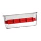 thumbnail image 1 of Soporte para rollos de papel higiénico, estante para servilletas y papel, organizador de cocina, montado en la pared rojo, 1 of 8