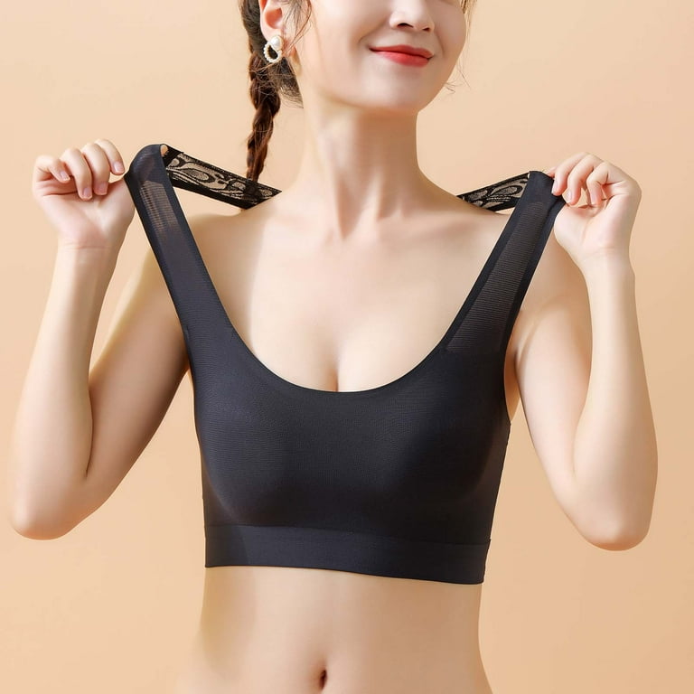 Hunpta Bralettes For Women Beauty Back Underwear Big Chest Show