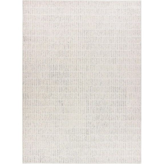 Hand-Tufted 100% Wool Area Rug – Unique Modern Geometric Grid Pattern, Soft Plush Textured Carpet for Living Room, Bedroom, Dining Room & Entryway (Grey, 2'6" x 8' (Runner))