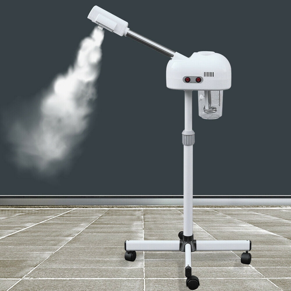 80W Nano Ion Beauty Facial Steamer Ozone & Steam, 360° Adjustable Nozzle for Home Salon