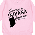 thumbnail image 3 of Inktastic Someone in Indiana Loves Me Toddler Sweatshirt, 3 of 4