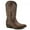 Brown, variant on Pennysue Women's Western Cowboy Boots Brown Mid-Calf Pointed Toe Booties For Girl 8M