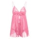 thumbnail image 3 of Gibobby Sujetador De Encaje Para Mujer Conjunto de Ropa Interior Sexy para Mujer Lenceria Erotica De Encaje con Cuello Sensual Lenceria Sexy para Mujer(Rosa, M), 3 of 4