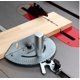 thumbnail image 3 of Calibrador de ingletes de precisión con guía de ingletes de aluminio con extremos en ángulo de grado para un soporte máximo del material y un tope de giro de corte repetitivo, 3 of 3