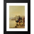 thumbnail image 2 of Charles Wilda 13x18 Black Modern Framed Museum Art Print Titled - Washingines in the Nil, 2 of 5