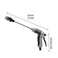 thumbnail image 3 of Hxlamzoo High-Pressure Car Wash Water Gun with Foam Sprayer - 33cm Leak-Proof Metal Nozzle, 20m Spray Distance for Vehicle & Garden Cleaning, 3 of 9