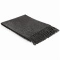 thumbnail image 1 of wonima44 100% Pure Cashmere Scarf, Fringed Edges, Oversized Unisex, Warm & Soft, Solid/Plaid Colors, 1 of 1