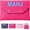 Hot Pink, variant on Leather Mahjong Card Clutch Holder Pouch for Cards Mahjong Accessories Protective Cover Case with Secure Closure Ideal Gift for Lover Playing Game Night(8x6 Inch,Hot Pink)