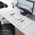 thumbnail image 2 of Long Mouse Pads for Desk,White Cartoon Unicorn Rainbow Star Wing Desk Mats on Top Of Desks, Desk Mouse Pad Extra Large with 3mm Non-Slip Base and Stitched Edge for Gaming,Work,Home 31.5"x11.8", 2 of 5
