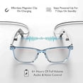 thumbnail image 4 of Euvelle Bluetooth Glasses, Smart Glasses with AI, Bluetooth Audio Smart Glasses, Multifunctional Glassess for Women, Open-Ear Clear Sound with Audio & Mic, 4 of 7