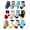 Style A, variant on Toddler Socks 12 Pairs Baby Non Slip Skid Ankle Socks For Kids Boys Grips Cotton Crew Socks