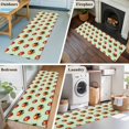 thumbnail image 6 of Cute Ladybugs 2'x6' Runner Rug, Spring Botanical Leaves Green Washable Non-Slip Area Rugs for Hallway Kitchen Floor Bedroom Entryway, StainResistant Laundry Carpet Decoration Indoor Mat, 6 of 9