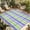 SlateBlue Lime, variant on Colorful Plaid Outdoor Rug for Patio/Deck/Porch, Non-Slip Large Area Rug 5 x 7 Ft, Modern Check Rustic Art Aesthetic Indoor Outdoor Rugs Washable Area Rugs, Reversible Camping Rug Carpet Runner
