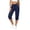 Navy, variant on Hurxie Womens Cargo Capris Lightweight Hiking Pants Pockets Quick Dry Casual Outdoor Trip Loose Shorts Cropped Navy,XL