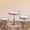 Gold, variant on Efavormart Set of 3 Rose Gold Round Metal Cake Stand With Mirror Top