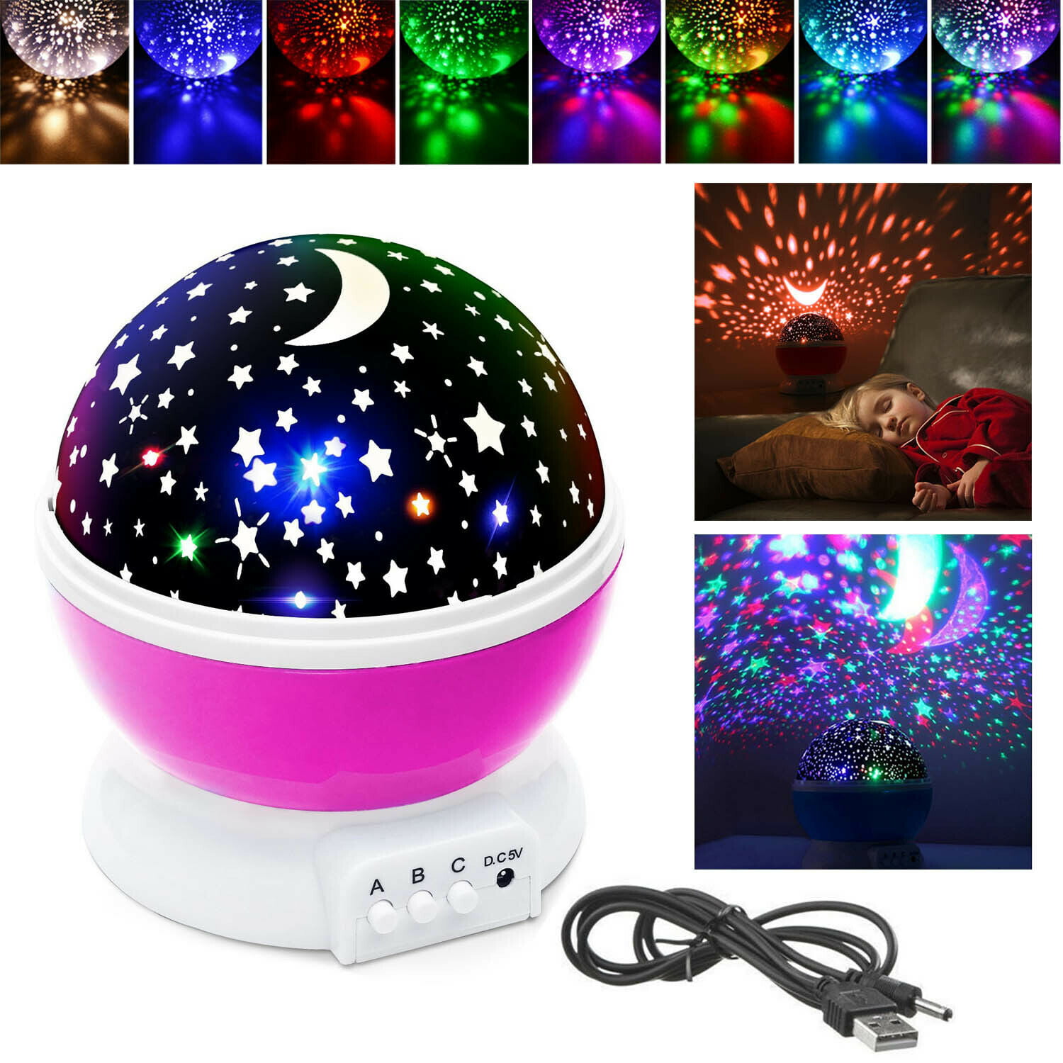 Star Master Projector Light/night light/LEDs Colour Changing Christmas/Halloween 