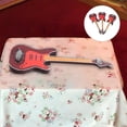 thumbnail image 2 of 3 unids Mini casa guitarra Superficie lisa Miniatura Mini Muebles de plástico, 2 of 5