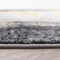 thumbnail image 3 of World Rug Gallery Modern Watercolor Abstract Design Area Rug - YELLOW 2'x3', 3 of 8