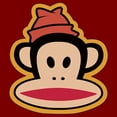 thumbnail image 2 of Women's Paul Frank Julius Beanie  Graphic Tee Red Small, 2 of 4