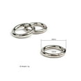 thumbnail image 7 of BE-TOOL 1/5Pcs Trigger Spring O Rings Round Carabiner Clip Snap for Keyrings Buckle Zinc alloy 5 Color, 7 of 7