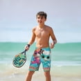 thumbnail image 6 of Super Kitties Boys Swim Trunks Quick Dry Boards Shorts For Kids Beach Swim Shorts, 6 of 7